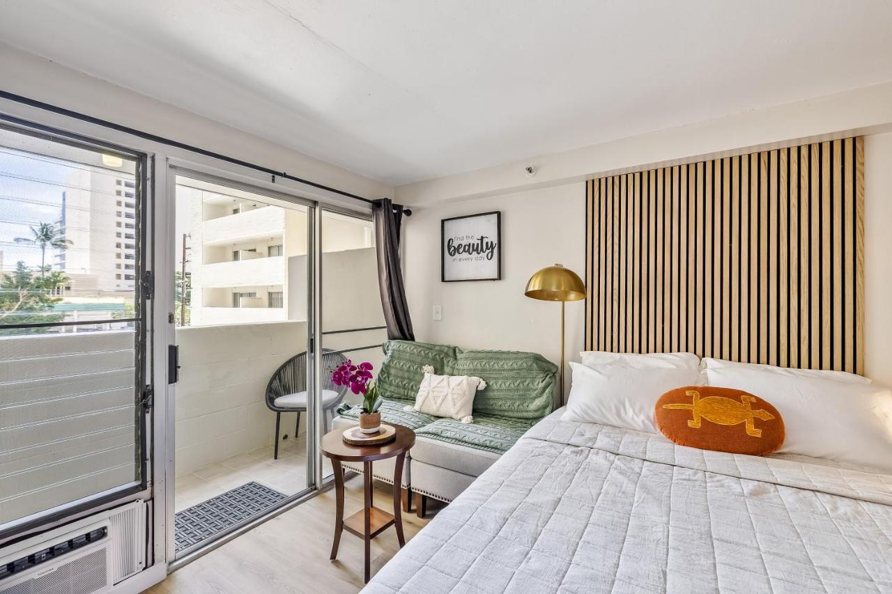 Bright & Cozy Condo Unit With Balcony! Honolulu Exterior foto